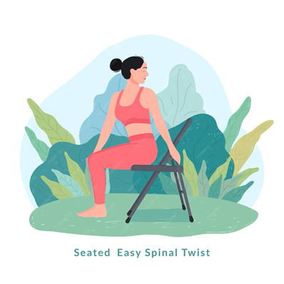 Chair Yoga - Spinal Twist