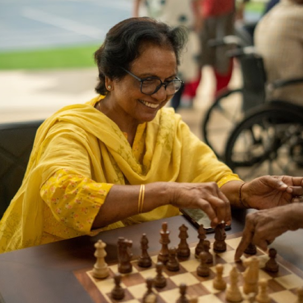 Recreational amenities at Vedaanta retirement homes