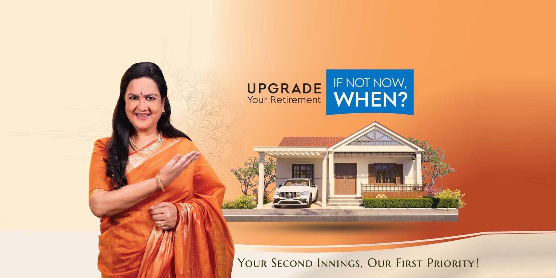 Upgrade your retirement. If not now, when. Welcome to Vedaanta Senior Living.