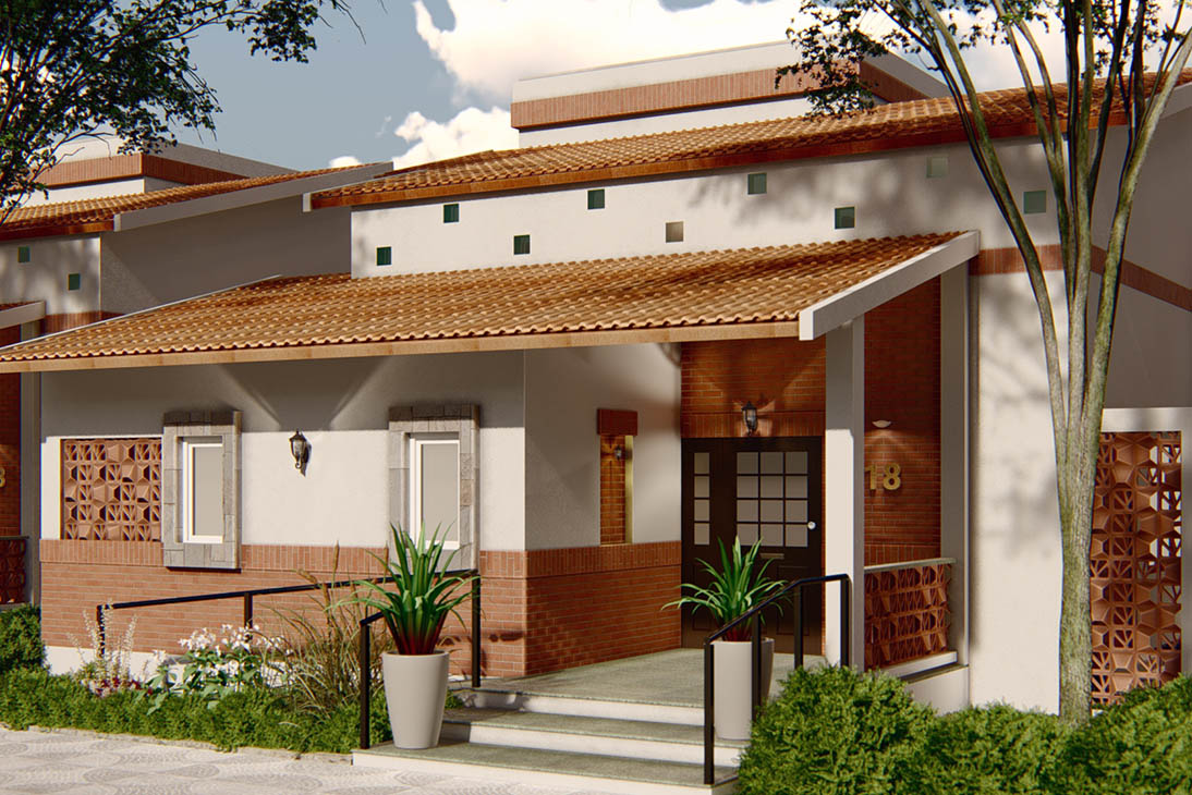 East Villa at Vedaanta Vistara retirement community  Coimbatore